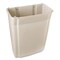 Rubbermaid Commercial Slim Jim 15-Gallon Wall-Mounted Container - Beige